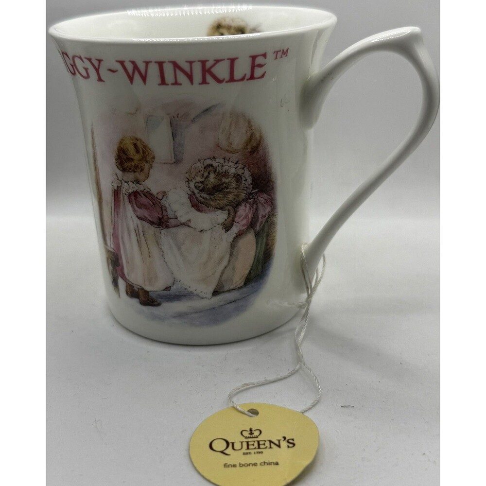 Queen's Fine Bone China Beatrix Potter Mrs Tiggy-Winkle Coffee Tea Cup 8 Oz 2007
